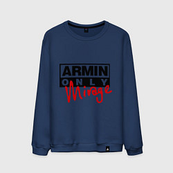 Свитшот хлопковый мужской Armin Only: Mirage, цвет: тёмно-синий