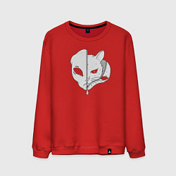 Мужской свитшот Кошка - инопланетянин