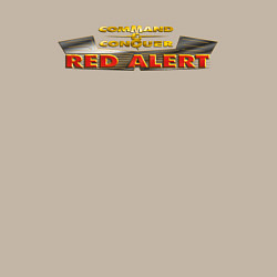 Свитшот хлопковый мужской Command & Conquer: Red Alert logo, цвет: миндальный — фото 2