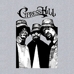 Свитшот хлопковый мужской Cypress hill all, цвет: меланж — фото 2