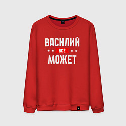 Мужской свитшот Василий всё может