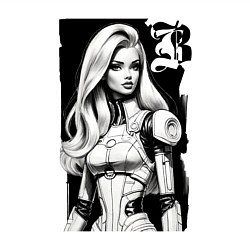 Свитшот хлопковый мужской Barbie - sketch ai art, цвет: белый — фото 2