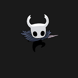 Свитшот хлопковый мужской Маленький рыцарь Hollow Knight, цвет: черный — фото 2