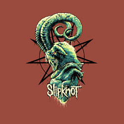 Свитшот хлопковый мужской Slipknot ram, цвет: кирпичный — фото 2