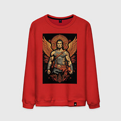 Мужской свитшот Боец и крылья