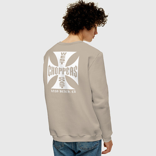 Мужской свитшот Форсаж 2 брайан оконнор / Миндальный – фото 4