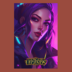 Свитшот хлопковый мужской League of Legends Kaisa Kda, цвет: кирпичный — фото 2