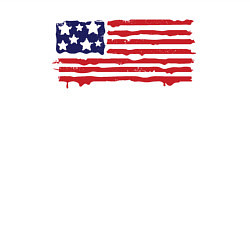 Свитшот хлопковый мужской USA patriot, цвет: белый — фото 2