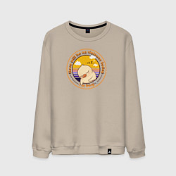 Мужской свитшот Утка из мема i choose violence