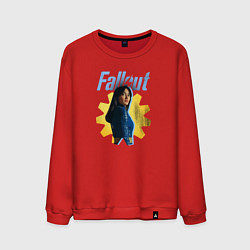Свитшот хлопковый мужской Lucy - Fallout, цвет: красный