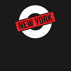 Свитшот хлопковый мужской New York vibe, цвет: черный — фото 2