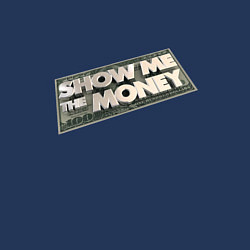 Свитшот хлопковый мужской Show me the money, цвет: тёмно-синий — фото 2