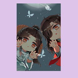 Свитшот хлопковый мужской Лянь Се наследный принц, цвет: лаванда — фото 2