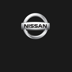 Свитшот хлопковый мужской Nissan logo, цвет: черный — фото 2