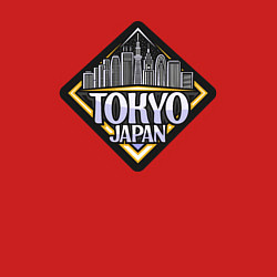 Свитшот хлопковый мужской Япония Токио, цвет: красный — фото 2