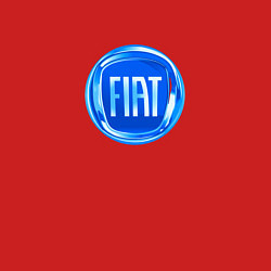 Свитшот хлопковый мужской FIAT logo blue, цвет: красный — фото 2