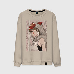 Мужской свитшот Принцесса Мононоке San