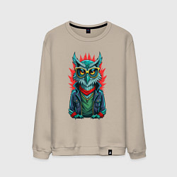 Мужской свитшот Дизайнерская сова