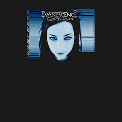 Свитшот хлопковый мужской Evanescence rock, цвет: черный — фото 2