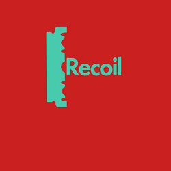 Свитшот хлопковый мужской Recoil - Alan from depeche mode project, цвет: красный — фото 2