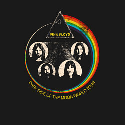 Свитшот хлопковый мужской Pink Floyd rock, цвет: черный — фото 2