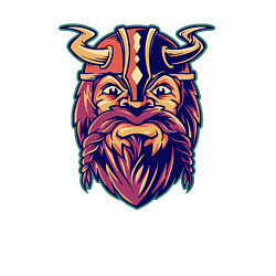 Свитшот хлопковый мужской Viking warrior, цвет: белый — фото 2