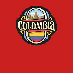 Свитшот хлопковый мужской Columbia, цвет: красный — фото 2
