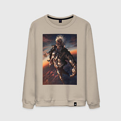 Мужской свитшот Магическая битва Сатору Годзё сильнейший