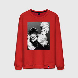 Мужской свитшот Магическая битва Тодзи Фусигуро Сукуна Рёмэн