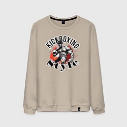 Мужской свитшот Kickboxing style