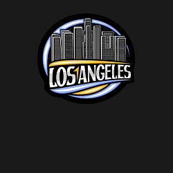 Свитшот хлопковый мужской Los Angeles city, цвет: черный — фото 2