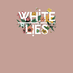 Свитшот хлопковый мужской White Lies - Flowers, цвет: пыльно-розовый — фото 2