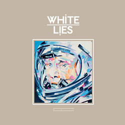 Свитшот хлопковый мужской White Lies - Big TV new merch, цвет: миндальный — фото 2