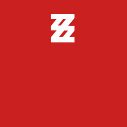 Свитшот хлопковый мужской Zenless Zone Zero logotype, цвет: красный — фото 2