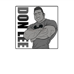 Свитшот хлопковый мужской Ma Dong-seok актёр, цвет: белый — фото 2