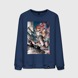 Мужской свитшот Реинкарнация безработного Эрис Бореас Грейрат Орст