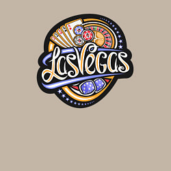 Свитшот хлопковый мужской Casino Las Vegas, цвет: миндальный — фото 2