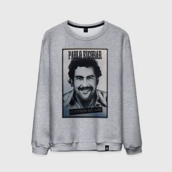 Мужской свитшот Escobar draw portrait