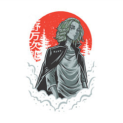 Свитшот хлопковый мужской Токийские мстители Манджиро Сано, цвет: белый — фото 2