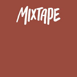 Свитшот хлопковый мужской Mixtape logo, цвет: кирпичный — фото 2