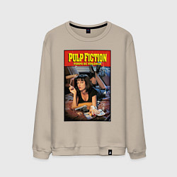 Мужской свитшот Криминальное чтиво - Мия