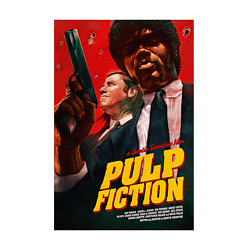 Свитшот хлопковый мужской Pulp fiction - vincent and jules, цвет: белый — фото 2