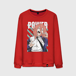 Мужской свитшот Человек-бензопила Пауэр Power