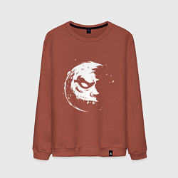 Мужской свитшот Злобная луна монстр