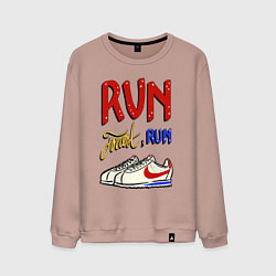 Мужской свитшот Форест Гамп - беги Форрест беги