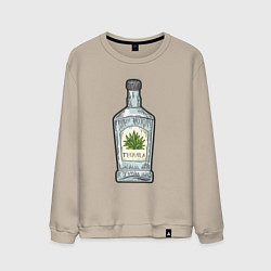 Мужской свитшот Бутылка текилы