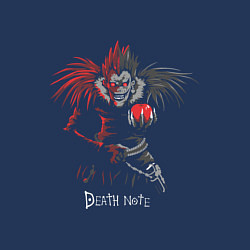 Свитшот хлопковый мужской Тетрадь смерти Рюк Death Note, цвет: тёмно-синий — фото 2