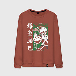 Мужской свитшот Моя геройская академия My Hero Academia Кацуки Бак