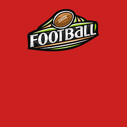 Свитшот хлопковый мужской Football - America, цвет: красный — фото 2