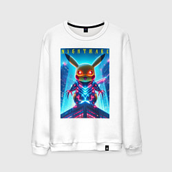 Мужской свитшот Cyber Pikachu - nightmare